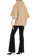 Load image into Gallery viewer, Adesso faux fur cape coat
