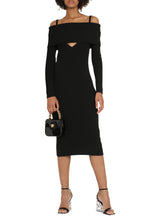 Load image into Gallery viewer, Ribbed knit midi dress
