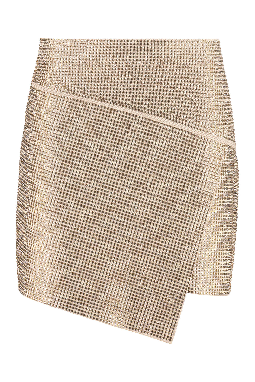 Asymmetric miniskirt