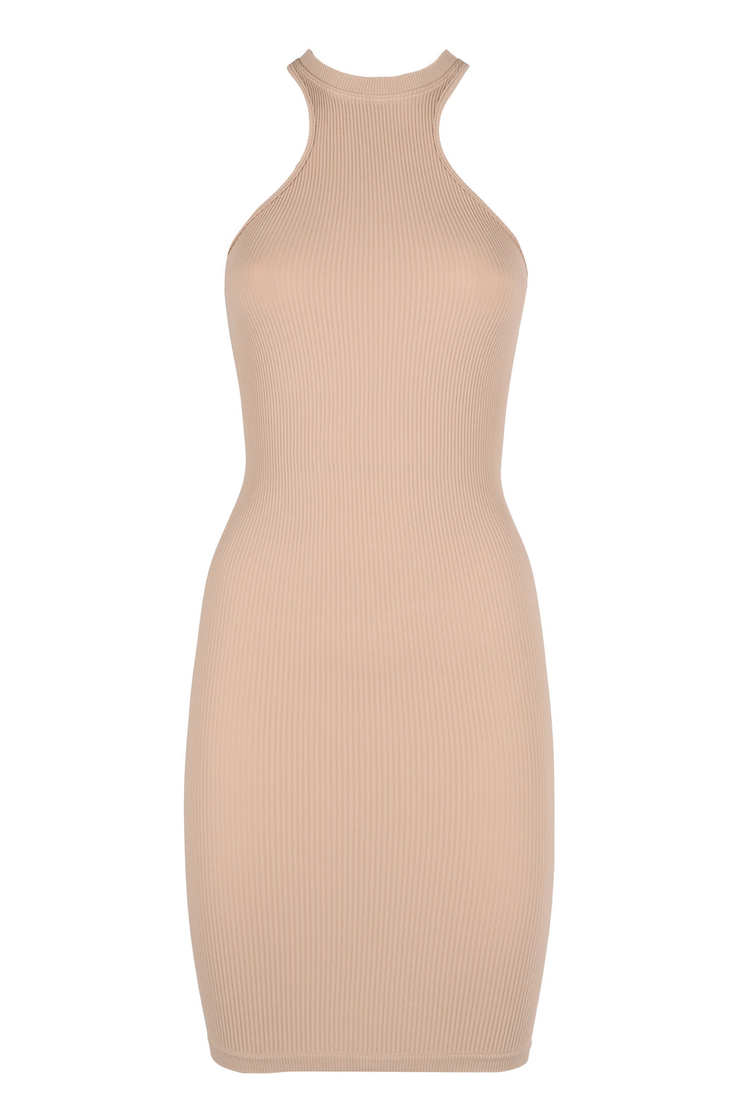 Ribbed knit dress