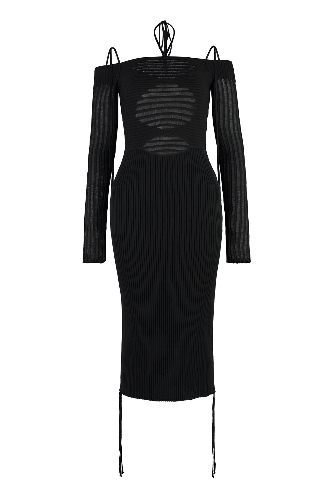 Ribbed knit dress