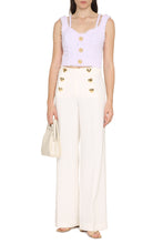 Load image into Gallery viewer, Tweed cropped top
