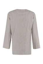 Load image into Gallery viewer, Affori striped cotton tunic-shirt
