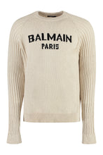 Load image into Gallery viewer, Long sleeve crew-neck sweater
