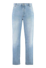 Load image into Gallery viewer, 5-pocket straight-leg jeans
