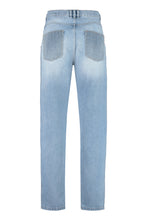 Load image into Gallery viewer, 5-pocket straight-leg jeans
