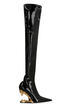Load image into Gallery viewer, Morso vinyl over-the-knee boots
