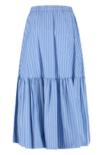 Load image into Gallery viewer, Aire striped cotton skirt
