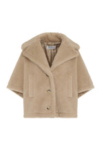 Load image into Gallery viewer, Aleggio wool blend cape coat
