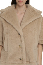 Load image into Gallery viewer, Aleggio wool blend cape coat
