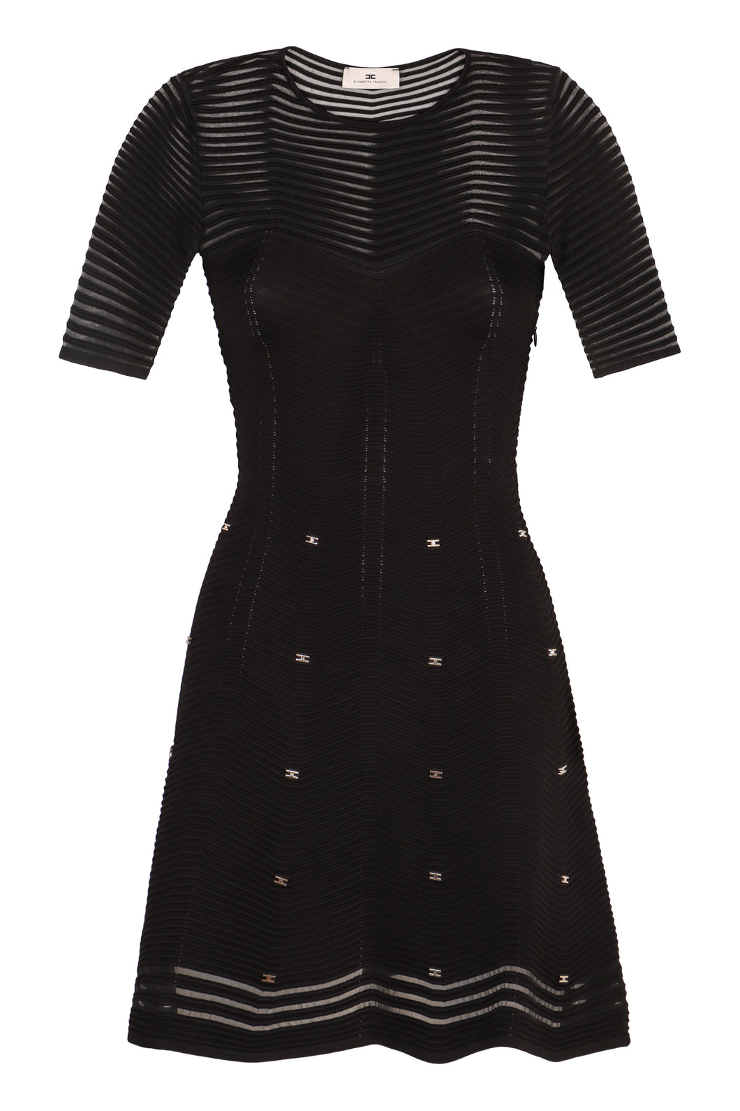 Mini viscose dress