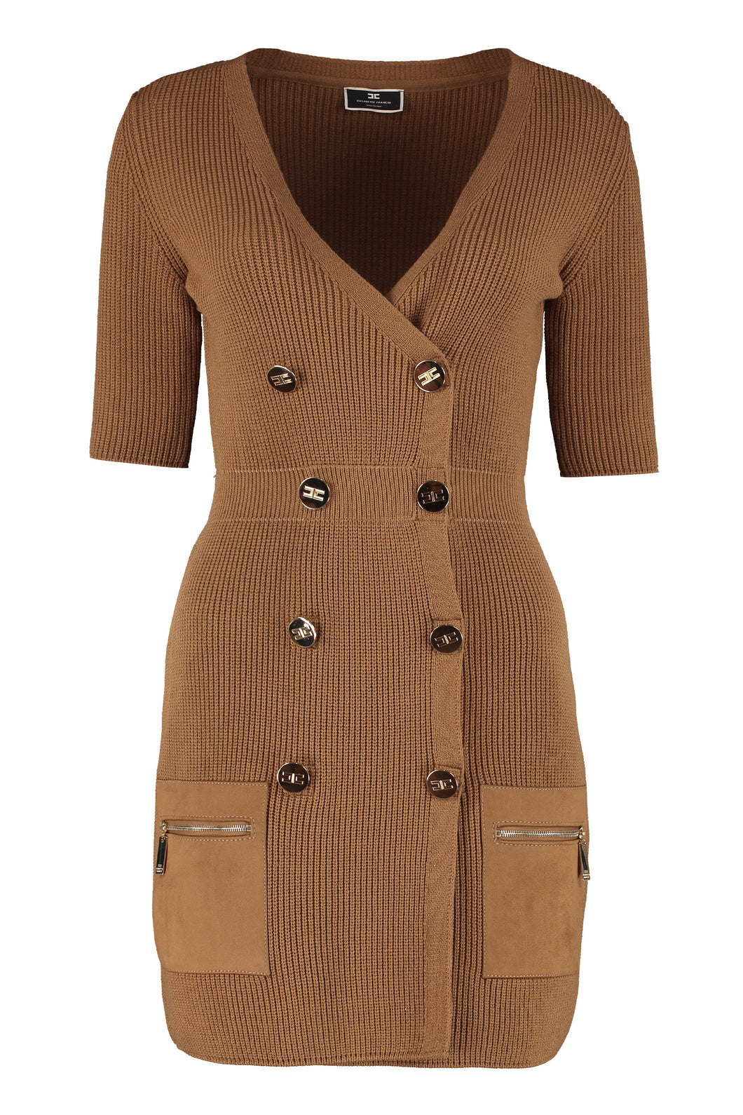 Ribbed knit dress