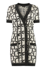 Load image into Gallery viewer, Jacquard knit mini-dress
