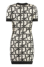 Load image into Gallery viewer, Jacquard knit mini-dress
