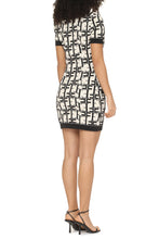 Load image into Gallery viewer, Jacquard knit mini-dress
