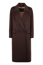 Load image into Gallery viewer, Double-breasted oversized coat
