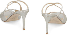Load image into Gallery viewer, Anise metallic leather mules
