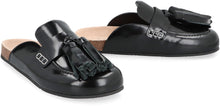 Load image into Gallery viewer, Tassel leather mules
