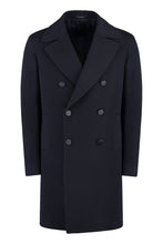 Load image into Gallery viewer, Arden Double-breasted virgin wool  coat
