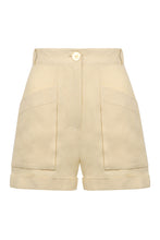 Load image into Gallery viewer, Ashraf linen shorts
