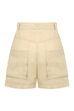 Load image into Gallery viewer, Ashraf linen shorts
