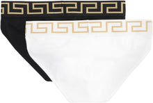 Load image into Gallery viewer, Set of two cotton briefs with logoed elastic band

