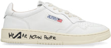 Load image into Gallery viewer, Medalist leather low-top sneakers
