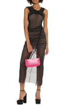 Load image into Gallery viewer, Embellished mesh off-shoulder dress
