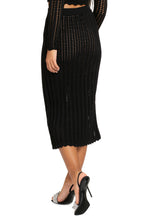Load image into Gallery viewer, Crochet knit skirt
