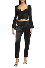Load image into Gallery viewer, Ribbed knit crop top
