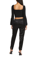 Load image into Gallery viewer, Ribbed knit crop top
