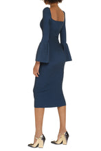 Load image into Gallery viewer, Ribbed knit midi dress
