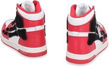 Load image into Gallery viewer, Skel leather high-top sneakers
