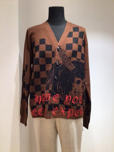 Load image into Gallery viewer, Jacquard knit cardigan
