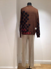 Load image into Gallery viewer, Jacquard knit cardigan
