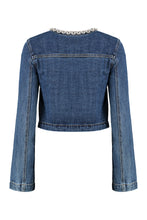 Load image into Gallery viewer, Embellished denim jacket
