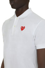 Load image into Gallery viewer, Cotton-piqué polo shirt
