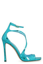 Load image into Gallery viewer, Azia patent leather heel sandals
