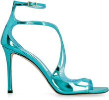 Load image into Gallery viewer, Azia metallic leather sandals
