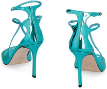 Load image into Gallery viewer, Azia metallic leather sandals
