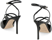 Load image into Gallery viewer, Azia patent leather slingback pumps
