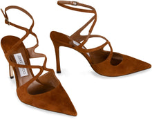 Load image into Gallery viewer, Azia suede slingback pumps
