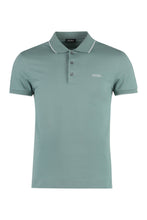 Load image into Gallery viewer, Short sleeve cotton pique polo shirt
