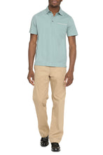 Load image into Gallery viewer, Short sleeve cotton polo shirt
