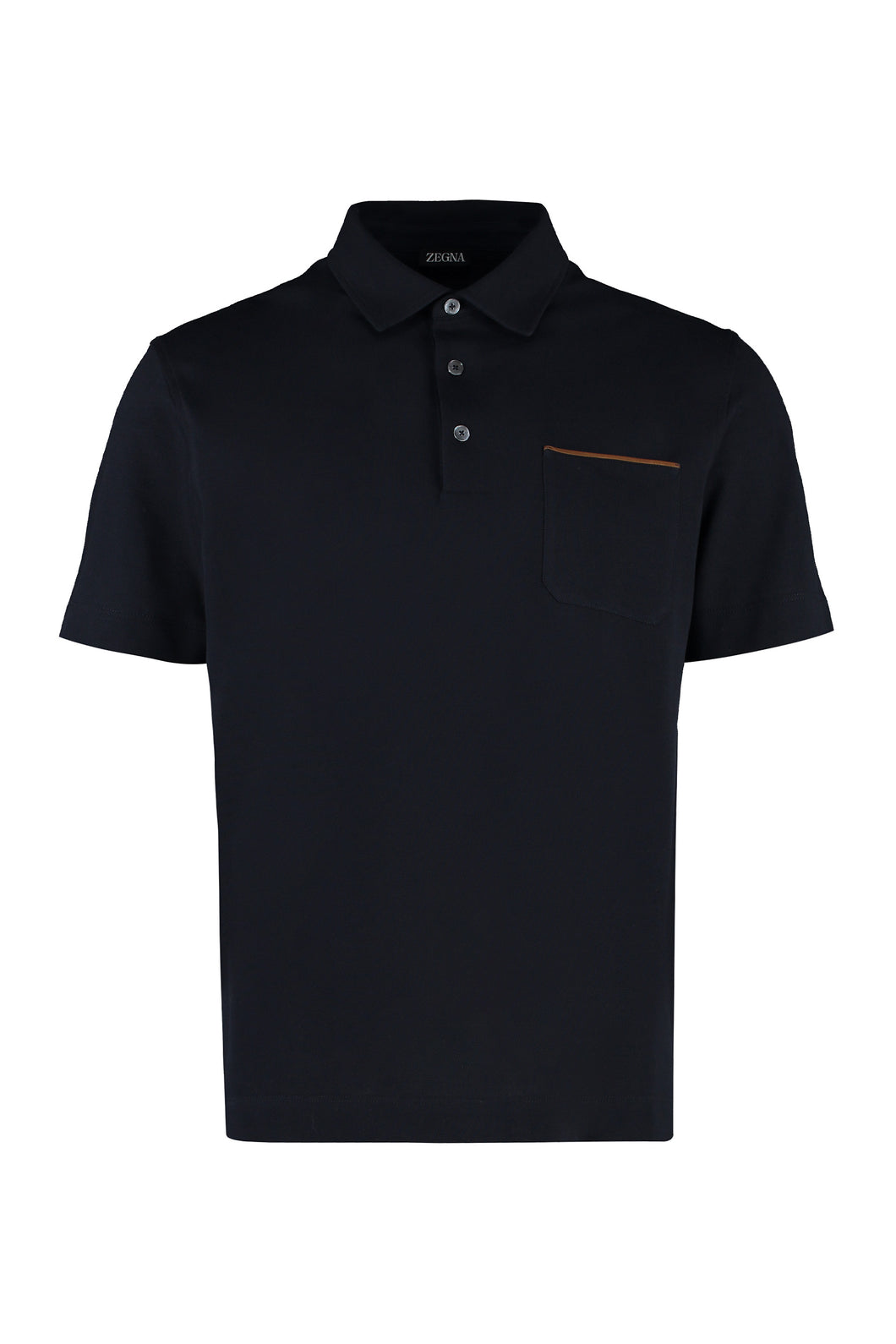Cotton piqué polo shirt