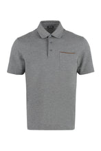 Load image into Gallery viewer, Short sleeve cotton polo shirt
