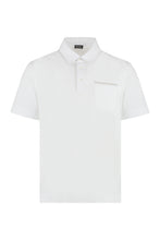 Load image into Gallery viewer, Cotton-piqué polo shirt
