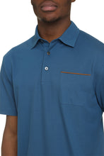Load image into Gallery viewer, Short sleeve cotton polo shirt
