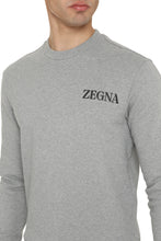 Load image into Gallery viewer, Cotton crew-neck sweatshirt
