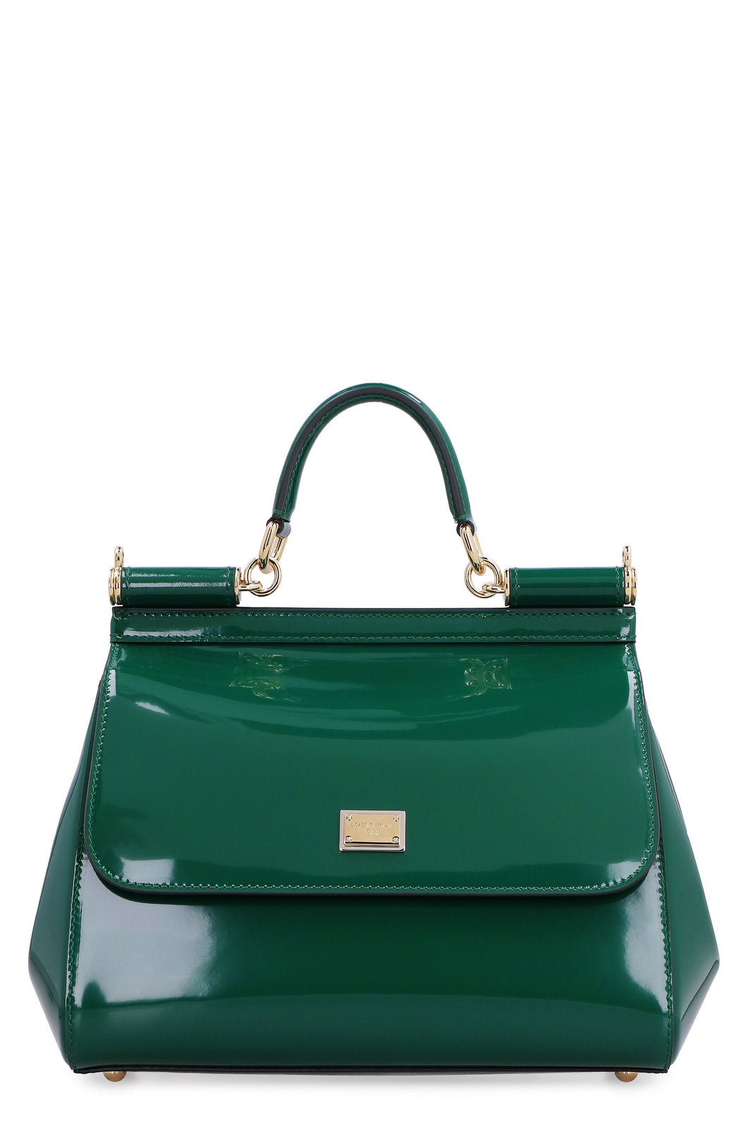 Sicily patent leather handbag